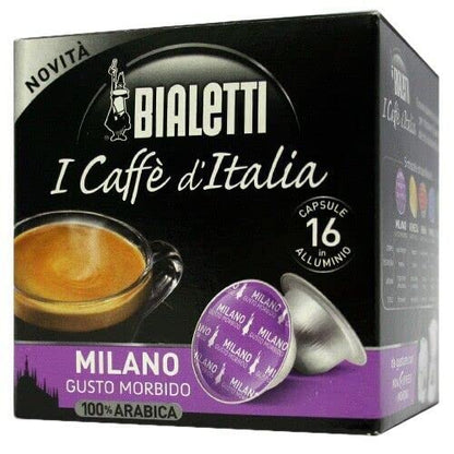 BIALETTI 128 Capsule di Caffè a Scelta per Mokespresso Mokona Mini Express