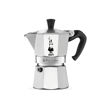 Bialetti Caffettiera 9 Tazze Moka Express Molto Grande in Allumino