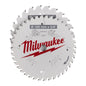 Milwaukee Lama per sega circolare in legno per sega circolare a batteria, confezione doppia, 165/15,87 mm, denti alternati Z24 e 165/15,87 mm, denti alternati Z40