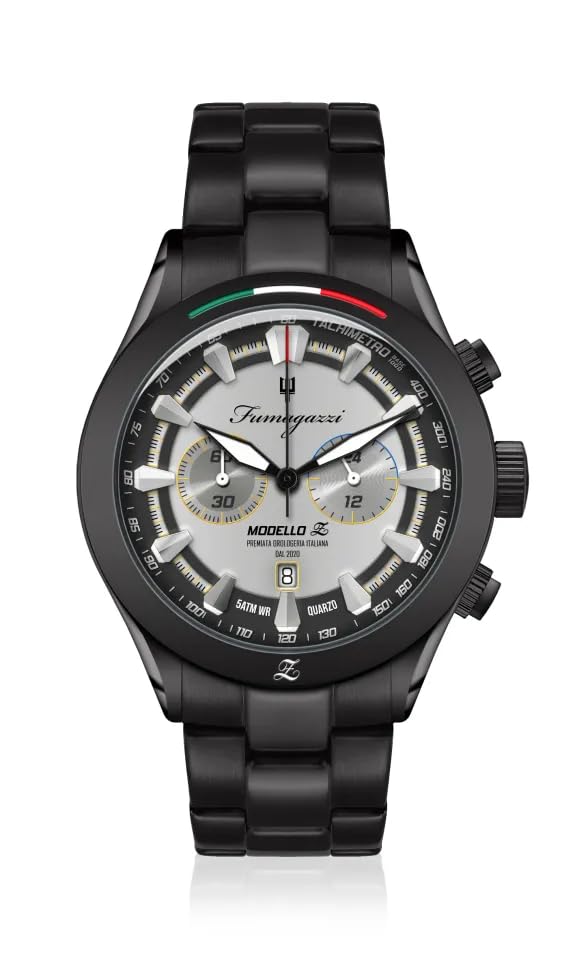 FU279-1 Fumagazzi Modello Z Black Cronografo Acciaio IP Black ø44,5mm