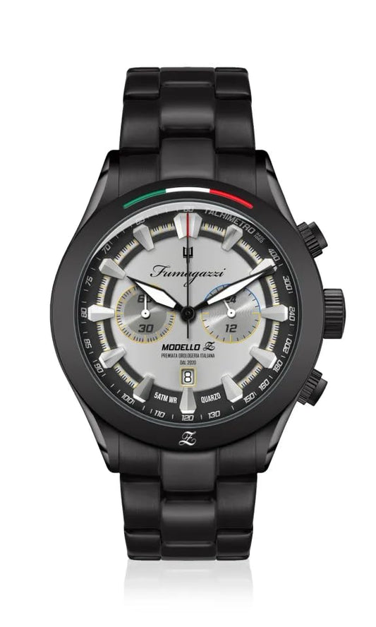 FU279-1 Fumagazzi Modello Z Black Cronografo Acciaio IP Black ø44,5mm