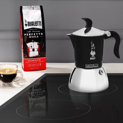 BIALETTI Moka Fiammetta Induction Caffettiera Adatta Piani Induzione 2 Tazze