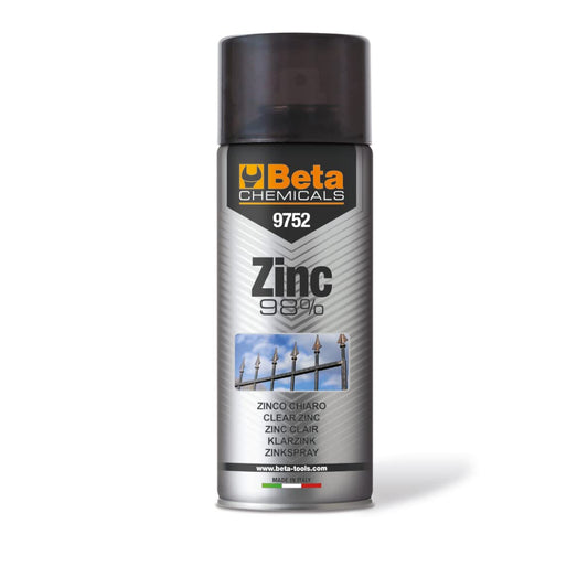 BETA 97520040 Vernice Zincata | Zinco Chiaro Spray 400ml