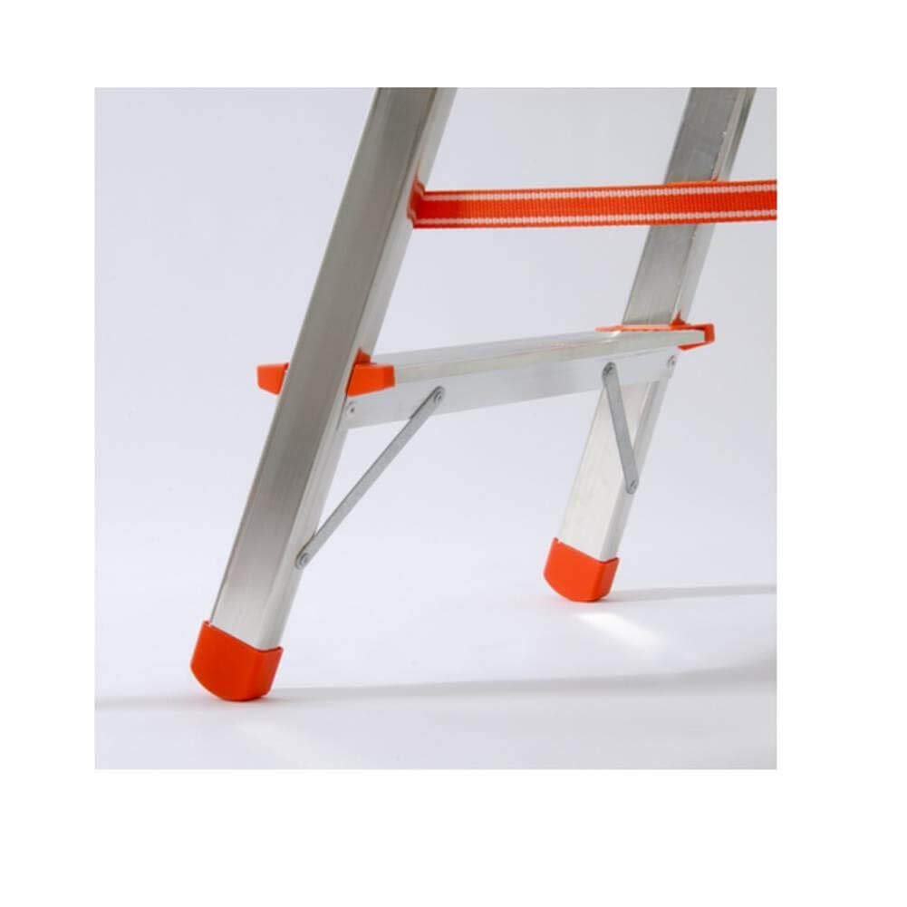 GIERRE BA230S Scala Scaletto Sgabello Salita Doppia Alluminio 4+1 Gradini