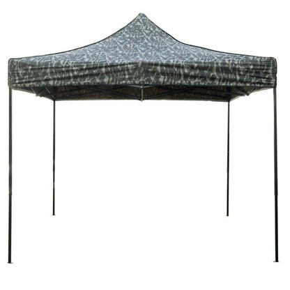 Divina Garden Sibrand Telo di Ricambio Mimetico 3x3 m per Gazebo Pieghevole 100% Impermeabile EG53716