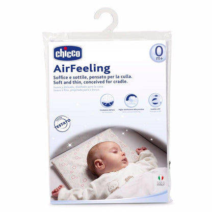 Chicco Airfeeling Cot Cushion, 0M+, White, 1584 cubic_centimeters, 130 grams, 1 unit, 1
