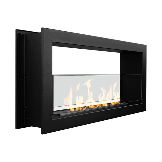 Divina Fire Camino a bioetanolo da Incasso bifacciale biocamino 2 Lati 90x40 MONTEFALCO 90