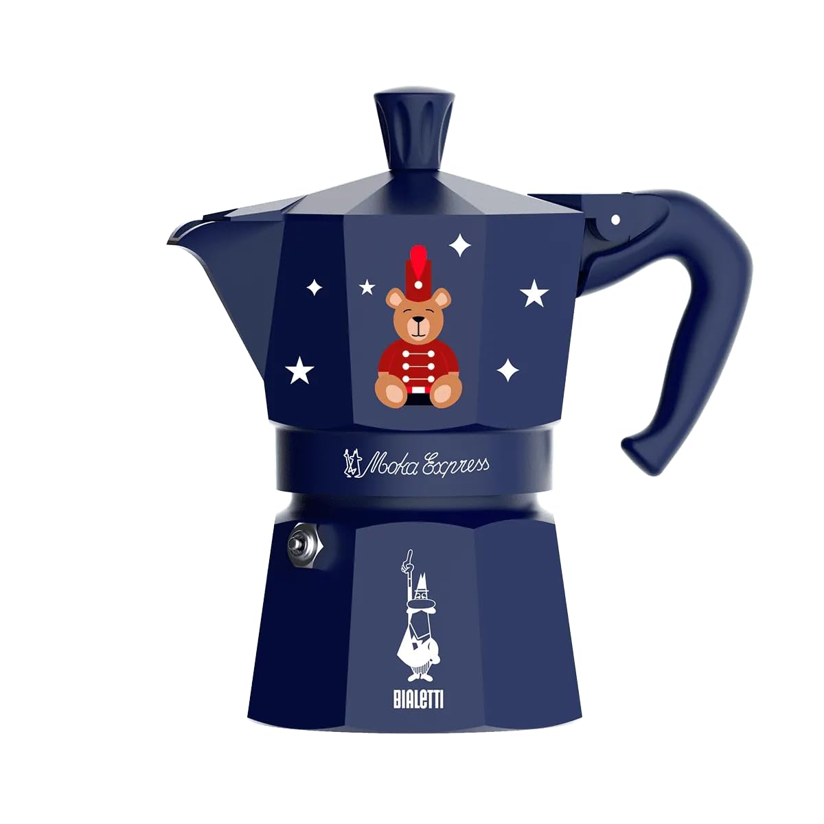 Bialetti Moka Express Blu Magico Ricordo 1 tazza, Natale 2025