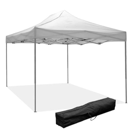 EverGreen Gazebo richiudibile 2.9x4.3 m Pieghevole Telo Bianco PVC 100% Impermeabile 9011
