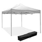 EverGreen Gazebo richiudibile 2.9x4.3 m Pieghevole Telo Bianco PVC 100% Impermeabile 9011