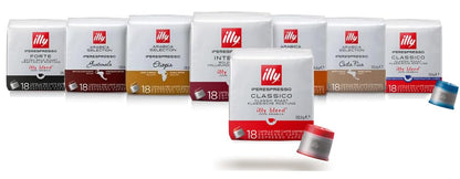 ILLY 206 Caffè in Capsule Iperespresso 100% Arabica | 12 Confezioni Assortite a Scelta caffe illy Made in Italy