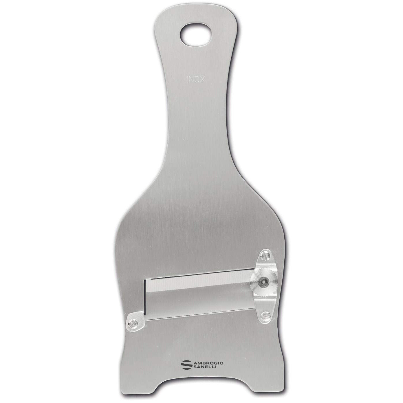 Sanelli Ambrogio Steel Trancheuse à truffes Ambrogio Sanelli Régulateur de qualité pour une coupe précise. Lame lisse, inoxydable, inoxydable, 23,0x9,0x2,5 cm