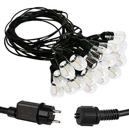 Iso trade 15617 Ghirlanda Luminosa Solare da Esterno 10 m