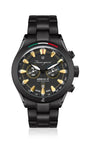 Generico FU279 Orologio da Polso Fumagazzi -Modello Z Black ø 44,5 mm, Cinturino ABS, Movimento al Quarzo, Water Resistant 5 ATM