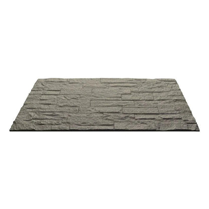 DIVINA HOME, Tortora, Pannello Decorativo 3D Effetto Pietra, PU, Moderno, 18 kg, 120 x 60 x 2,5 cm, Copertura 8,6 m², Rivestimento Murale