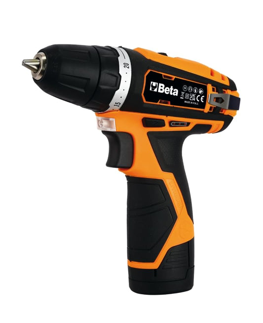 Beta 1972/K12V-10 - Kit trapano avvitatore ultracompatto 12V