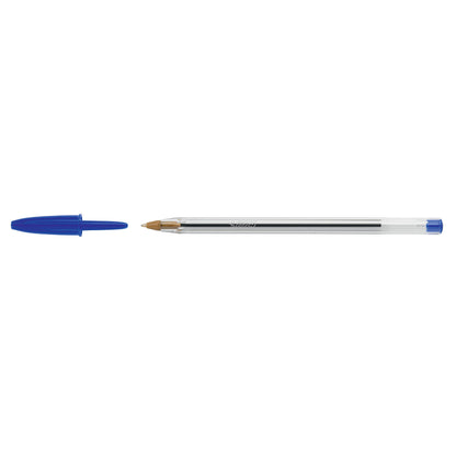 BIC BIC® Cristal® - Penna a sfera media, 0,4 mm, colore: Blu