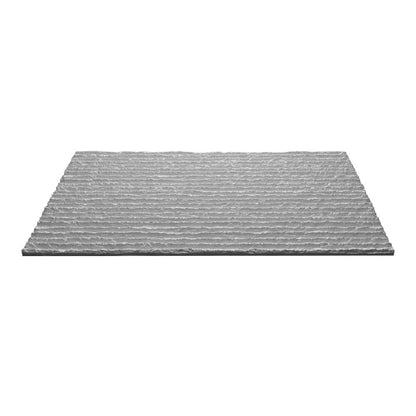 DIVINA HOME, Pannello Decorativo 3D Effetto Pietra Graffiata, Bianco Alabastro, Set 12 Pezzi, PU, 120 x 60 x 2,5 cm, Copertura 8,6 m², Rivestimento Murale