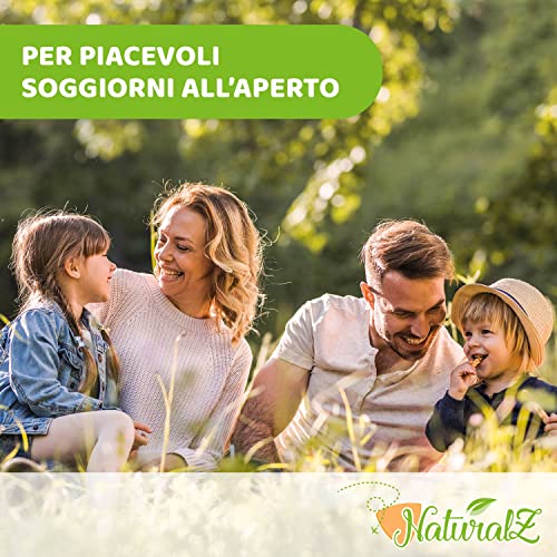 CHICCO NaturalZ Protective Spray, 100 ml, Natural Protection during the Summer Season, With Lemongrass and Eucalyptus, Day and Night Protection