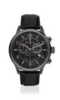 FU316 Fumagazzi QuasiSobrio Crono Cattivo Acciaio 42mm Nero, Water Resistan 5 ATM