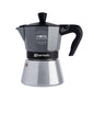 Aeternum, More Espresso Induction, Caffettiera 3 Tazze, Adatta all'Induzione, Alluminio e Acciaio Inox, Grigio e Nero