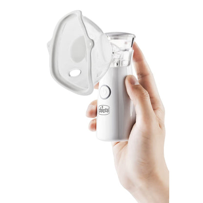 Chicco 11481000000 Aerosol Micro Air Mesh, Nebulizzatore Tascabile, Silenzioso e Compatto, Portatile
