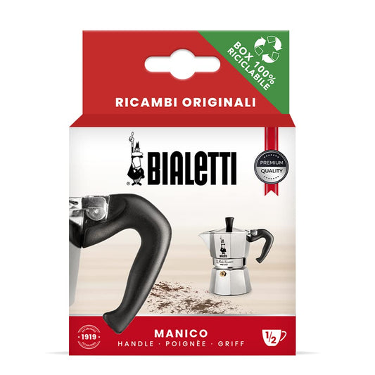 Bialetti Ricambi, Include 1 Manico con Spinotto, Compatibile con La Mokina