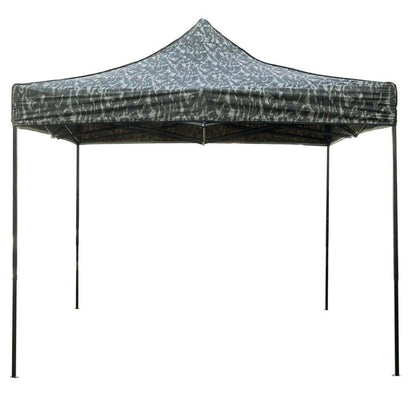 Divina Garden Sibrand Telo di Ricambio Mimetico 3x3 m per Gazebo Pieghevole 100% Impermeabile EG53716