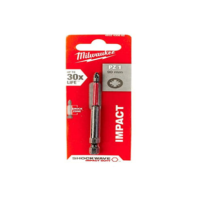 Milwaukee Punta per Cacciavite Shockwave Pz1 90Mm