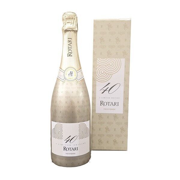 1 Bottiglia Vino Spumante Rotari 40 Terza Limited Edition DOC Riserva 2015