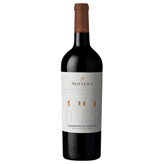 1 Bottiglia Vino Pugliese Susumaniello Salento IGT 2023 Cantine Mottura 75cl
