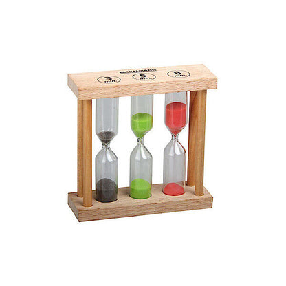 FACKELMANN | Clessidra per tè Timer The Tisane 3-5-8 minuti Sabbia Colorata
