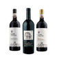 3 Bottiglie Vino Rosso Toscano Castello di Querceto Chianti Riserva & il Cignale