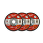 MILWAUKEE 3 Dischi da Taglio Sottile | Metallo Ø125mm x1,0mm per Smerigliatrice