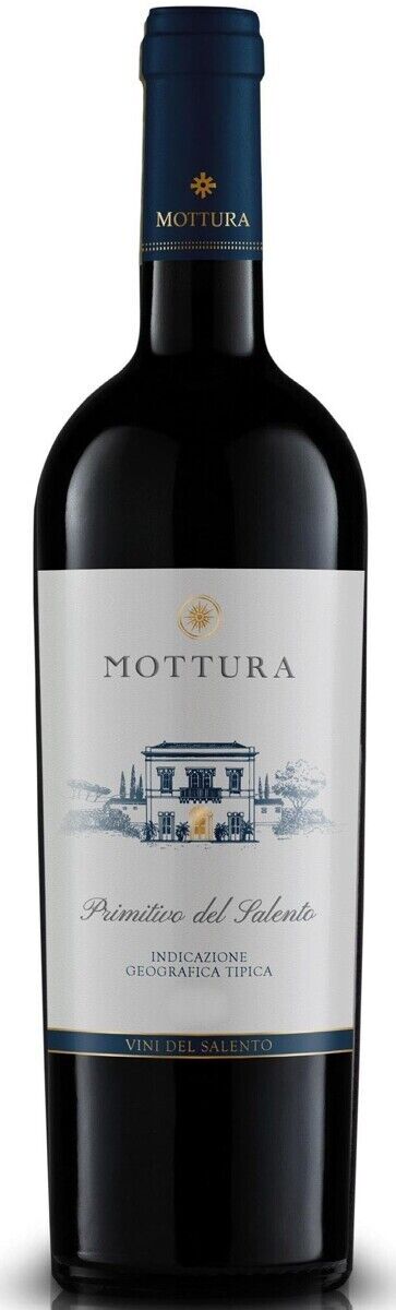 MOTTURA Selezione Vini Pugliesi 6 Bottiglie Primitivo Manduria Negroamaro Salento