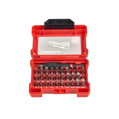 MILWAUKEE 32 Bit Avvitatore +Portabit 73mm | Shockwawe Compact Impact Duty