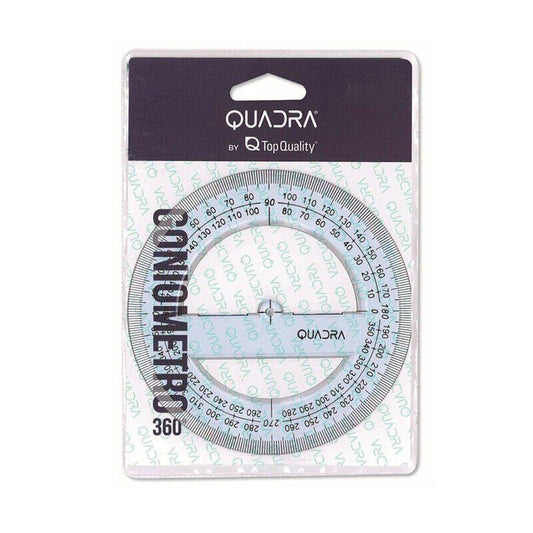 QUADRA Goniometro 360° di Grande Trasparenza | Profili Tirachina Made in Italy
