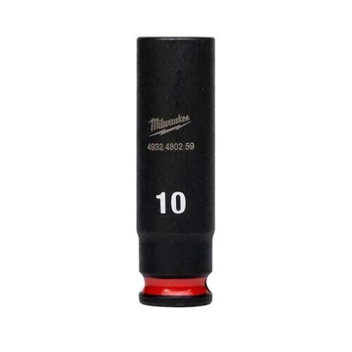 MILWAUKEE 4932480259 Chiave a bussola 10mm 1/4" SHOCKWAVE™ in Acciaio Super