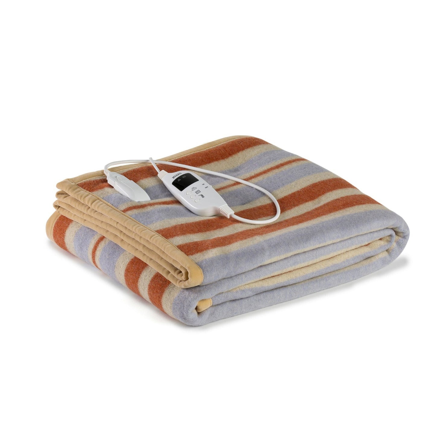 LANCALOR ELCO1P1T80E Elettrocoperta Singola Coperta Termica Misto Lana 75%