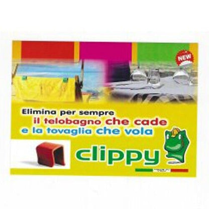 CLIPPY Fermatovaglia Ferma Tovaglie Fermatelo Ferma Telo da Spiaggia 4 Pezzi