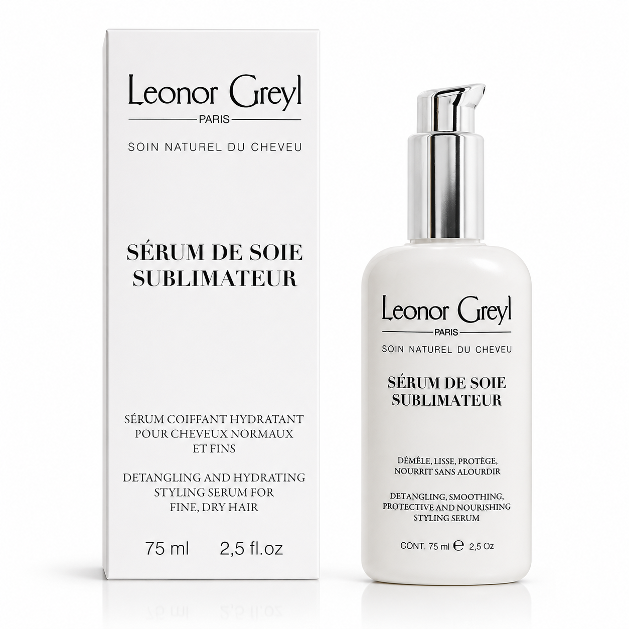 Leonor Greyl Siero De Soie Sublimateur 75 ml - Districante e Idratante per capelli Fini e Secchi