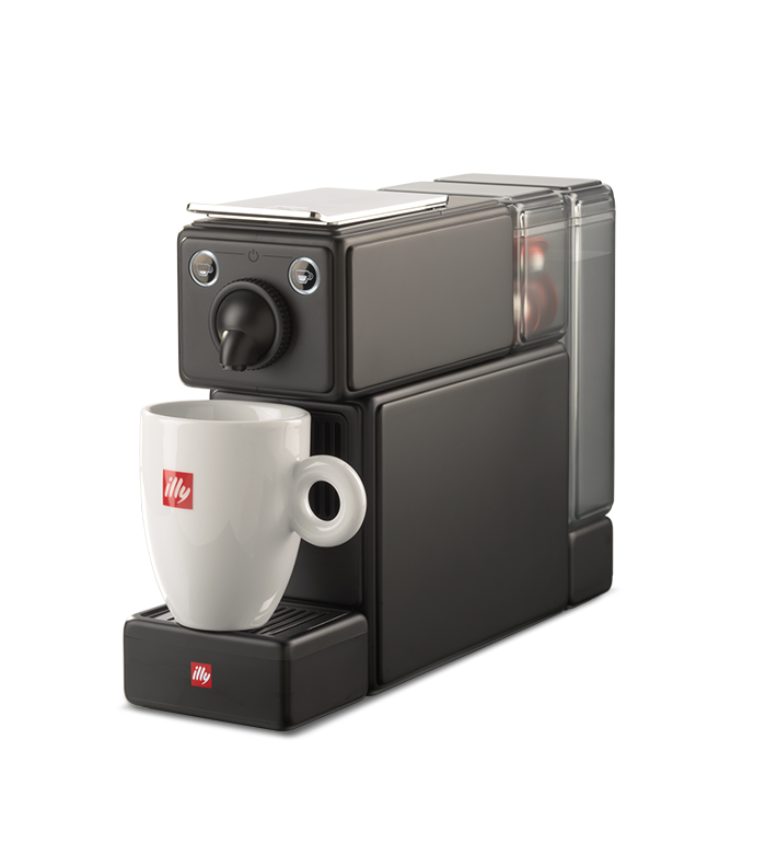 ILLY 60619 X3 Macchina da Caffè a Capsule X-CAPS, Colore Nero Opaco