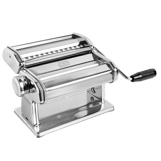 Marcato, Atlas 180, Pasta Maker,Macchina per la Pasta, Sfogliatrice per Pasta Fresca, in Acciaio Cromato, per Lasagne, Fettuccine, Tagliolini, Made in Italy