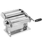Marcato, Atlas 180, Pasta Maker,Macchina per la Pasta, Sfogliatrice per Pasta Fresca, in Acciaio Cromato, per Lasagne, Fettuccine, Tagliolini, Made in Italy