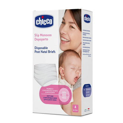 Chicco Mammy Slip Monouso Dopo Parto a Rete, 4 Pezzi
