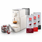 illy X3 Macchina Caffè X-CAPS con 90 Capsule Incluse: Classico, Intenso, Forte, Tecnologia Hyperinfusion | Design Minimale, Portacapsule Integrato