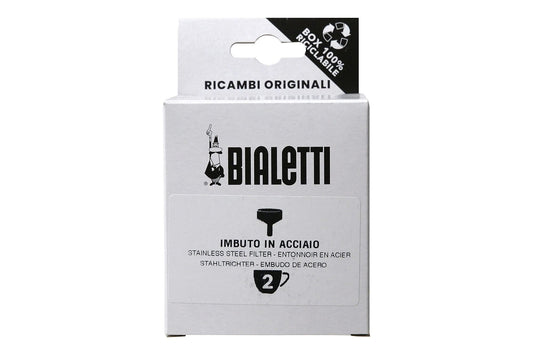 Bialetti Ricambi, Include 1 Filtro a Imbuto, Compatibile con Venus, Kitty, Musa (2 Tazze)
