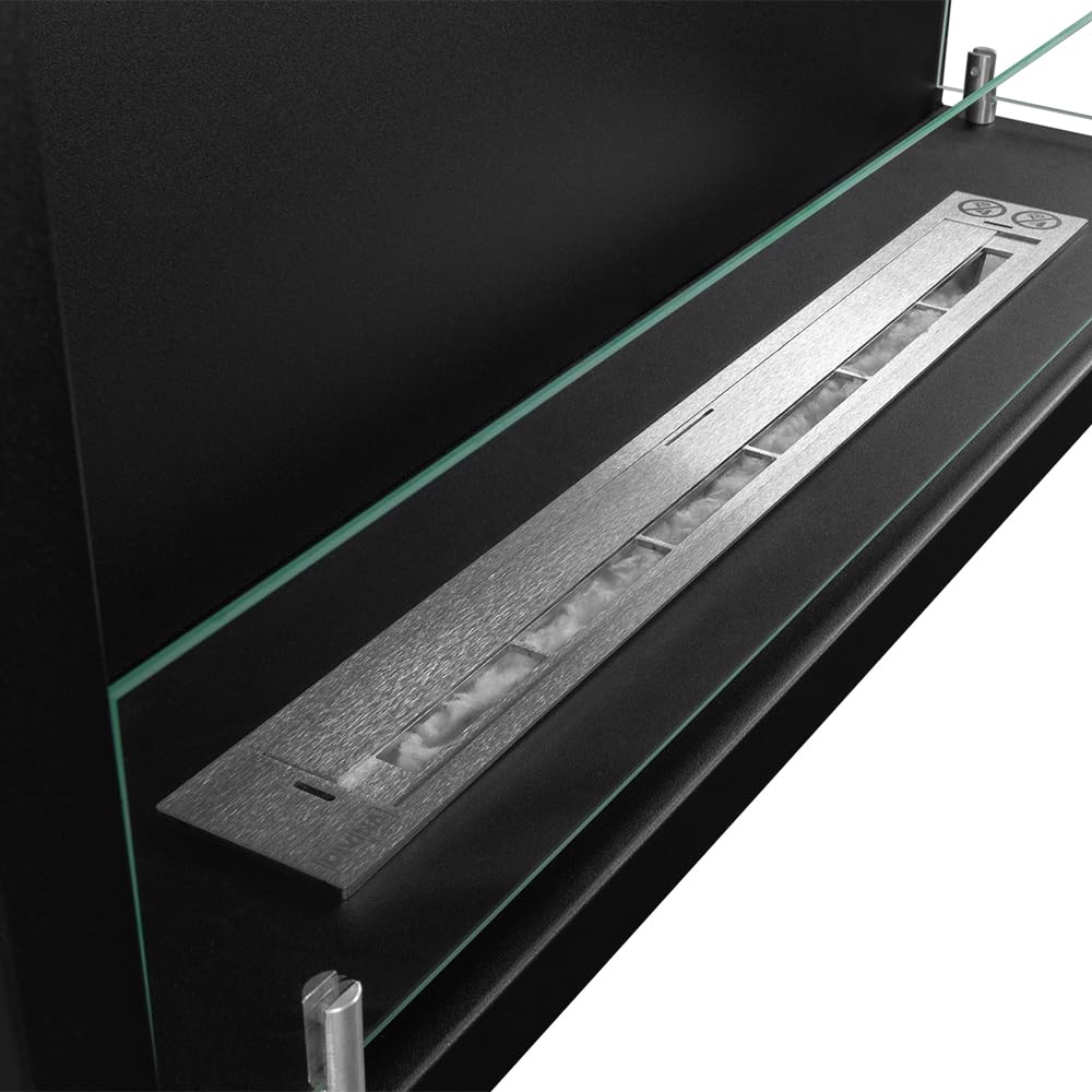 Divina Fire Camino a bioetanolo da Incasso ad Angolo biocamino angolare 90x45 SUTRI 90 DX