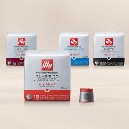 illy Capsule Caffè Iperespresso Arabica Selection Brasile, 6 Confezioni da 18 Capsule, Totale 108 Capsule