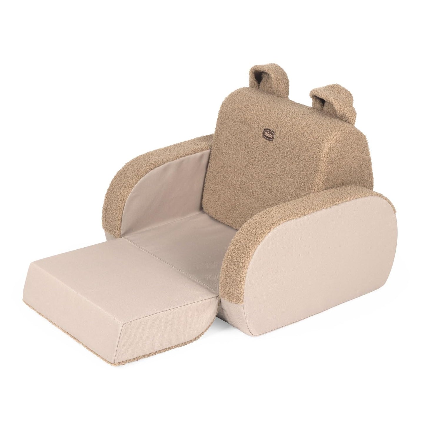 Chicco Twist Poltroncina TEDDY per Bambini Trasformabile in Sdraio e Divanetto, Sedia per Bambini con 3 Configurazioni, Comoda e Leggera, Si Trasforma con 1 Gesto - Per Bambini 12+ Mesi